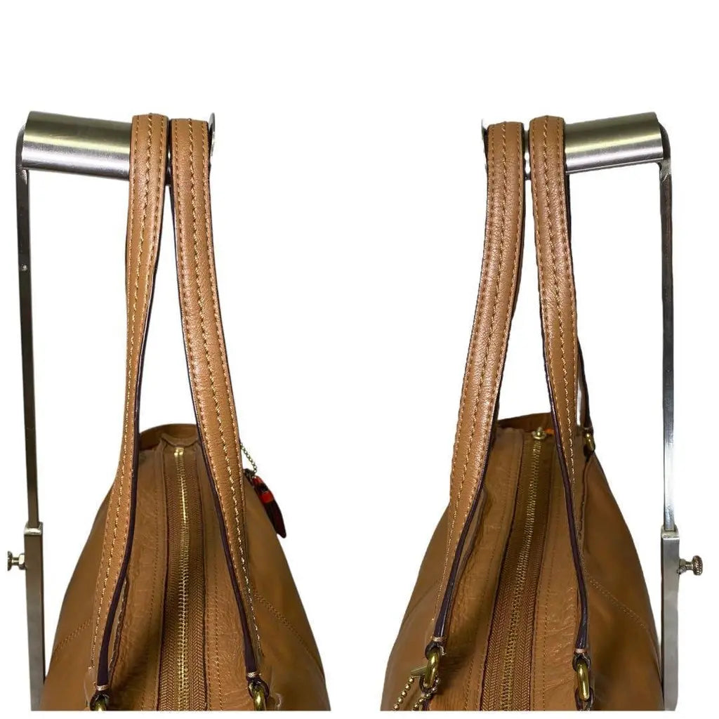Sac Coach en cuir marron