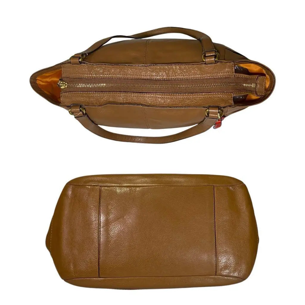 Sac Coach en cuir marron