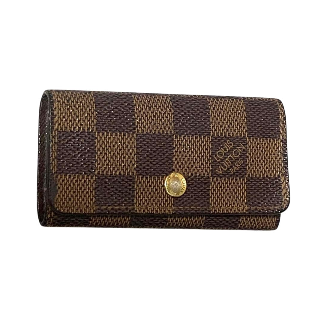 Portachiavi Louis Vuitton Damier a 4 ganci "PRE-LOVED"