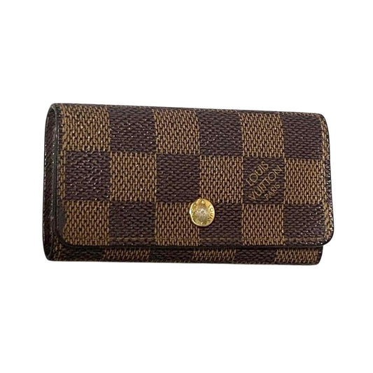 Portachiavi Louis Vuitton Damier a 4 ganci "PRE-LOVED"