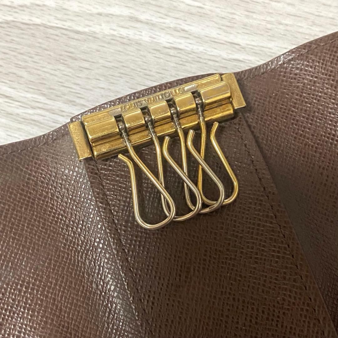 Portachiavi Louis Vuitton Damier a 4 ganci "PRE-LOVED"