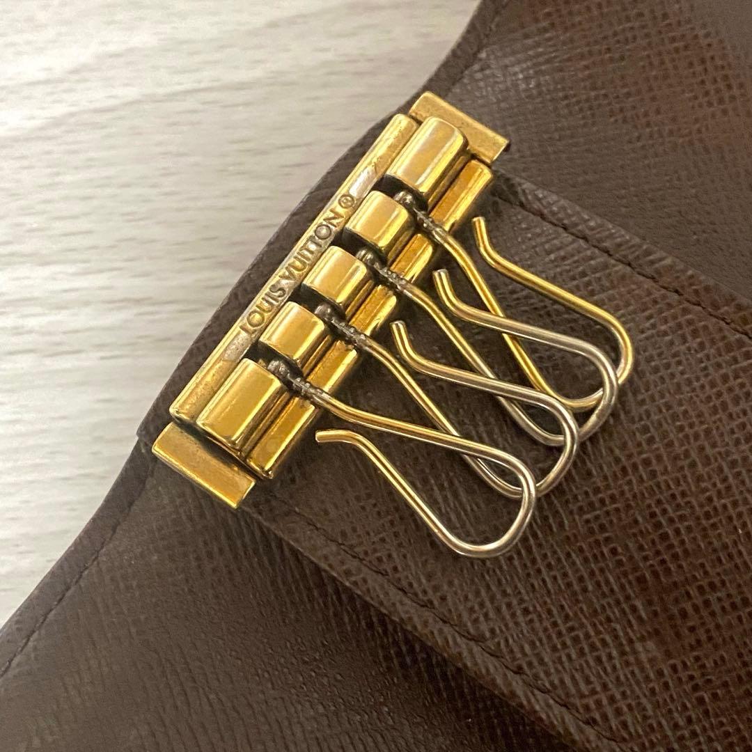 Portachiavi Louis Vuitton Damier a 4 ganci "PRE-LOVED"