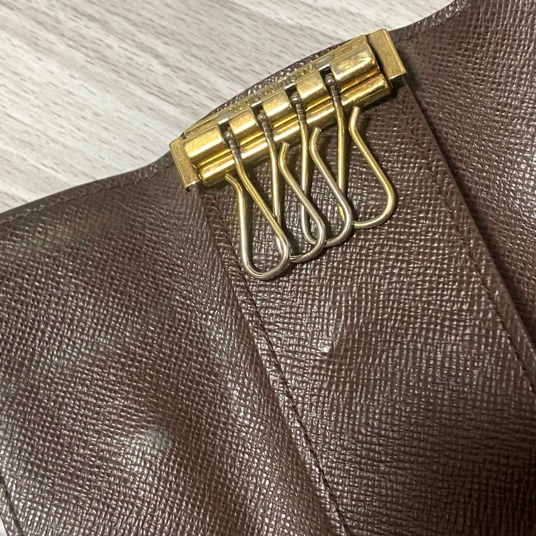 Portachiavi Louis Vuitton Damier a 4 ganci "PRE-LOVED"