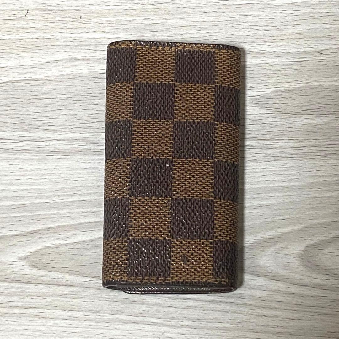 Portachiavi Louis Vuitton Damier a 4 ganci "PRE-LOVED"