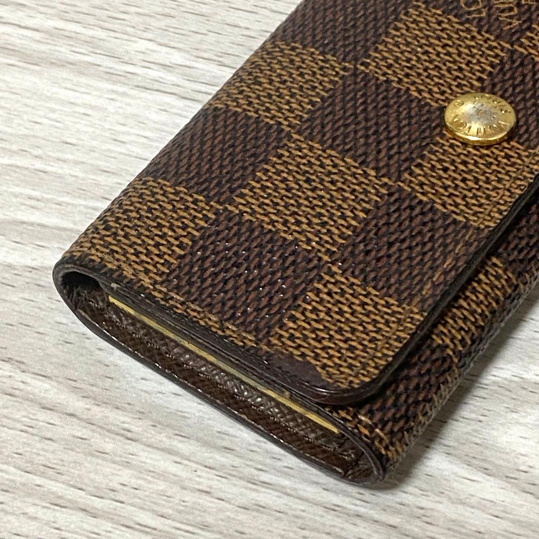 Portachiavi Louis Vuitton Damier a 4 ganci "PRE-LOVED"