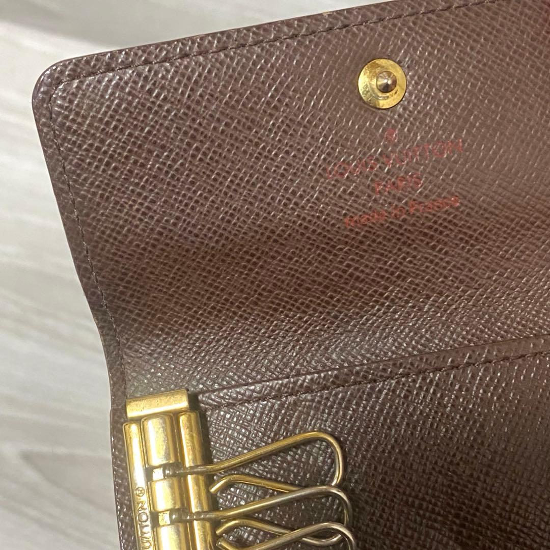 Portachiavi Louis Vuitton Damier a 4 ganci "PRE-LOVED"