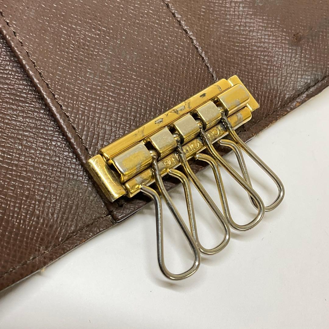 Portachiavi Louis Vuitton Damier a 4 ganci "PRE-LOVED"