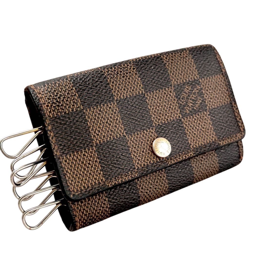 Portachiavi Louis Vuitton modello Damier 6 chiavi "PRE-LOVED"