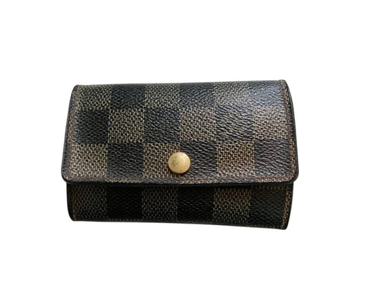 Portachiavi Louis Vuitton 6 chiavi Damier "PRE-LOVED"