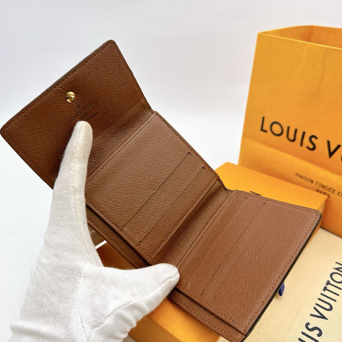 Louis Vuitton Monogram Elise Geldbörse