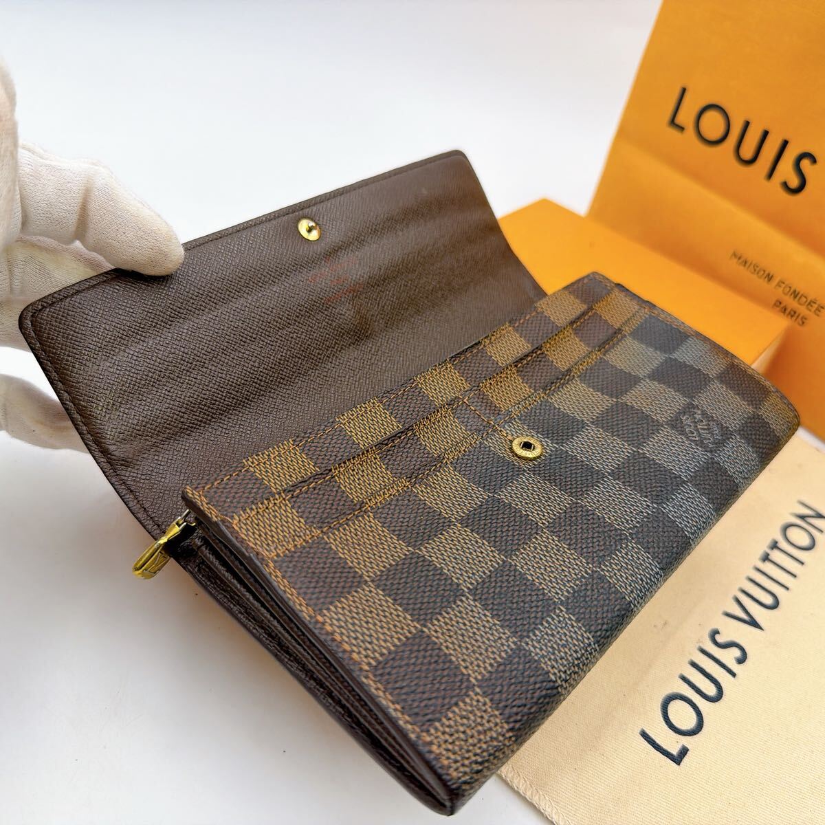Portafoglio Louis Vuitton Damier "PRE-LOVED"