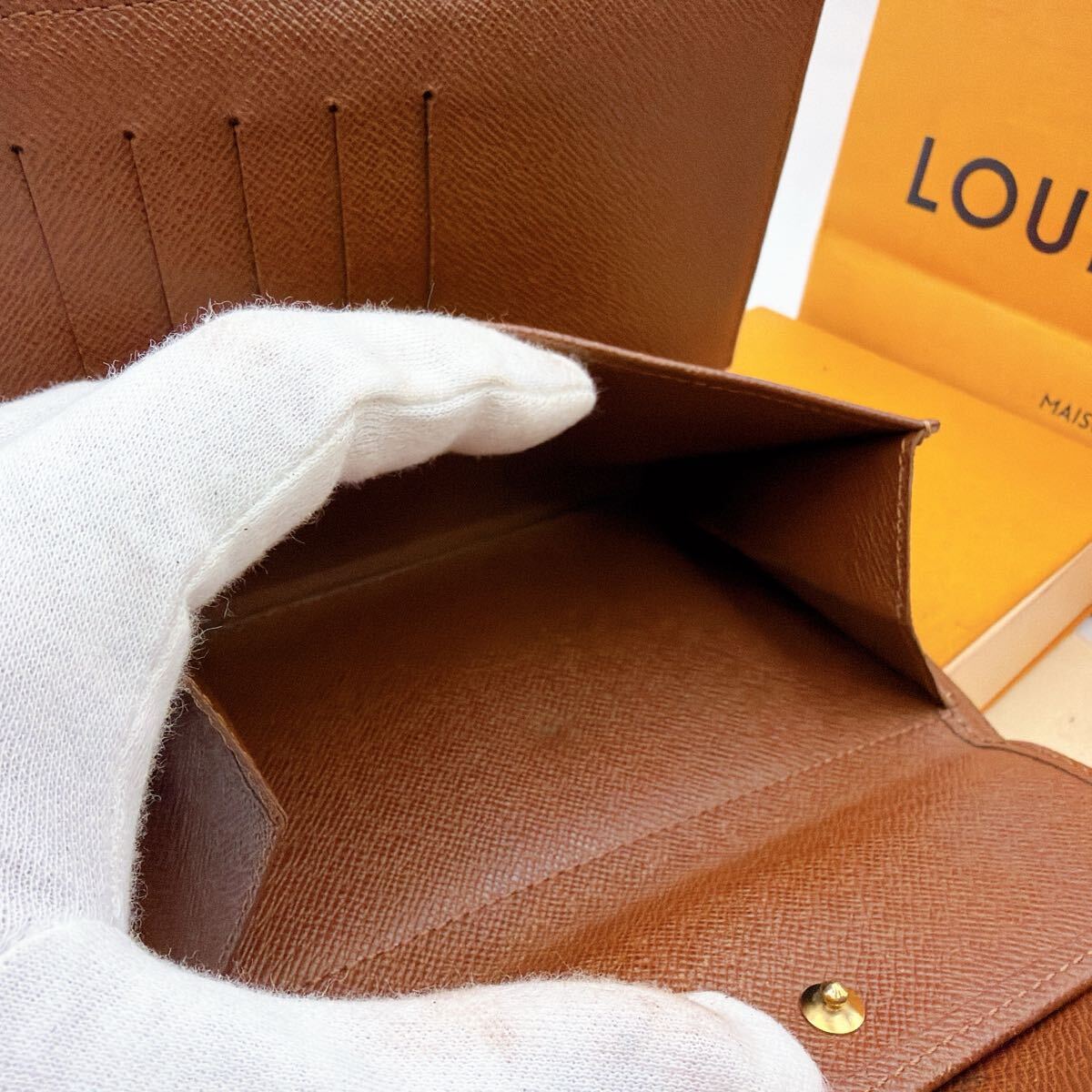 Portafoglio lungo Louis Vuitton Monogram "PRE-LOVED"