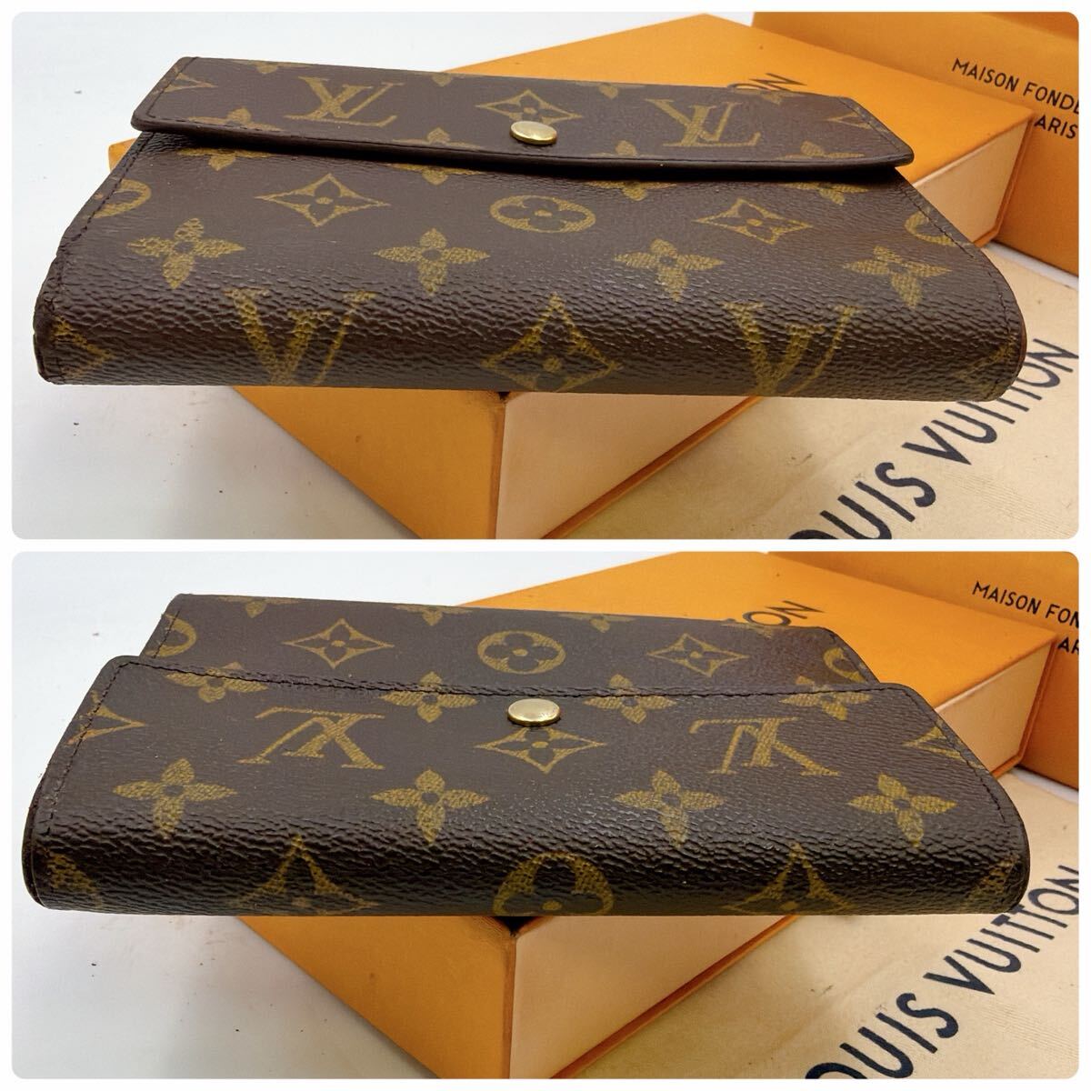 Portafoglio lungo Louis Vuitton Monogram "PRE-LOVED"