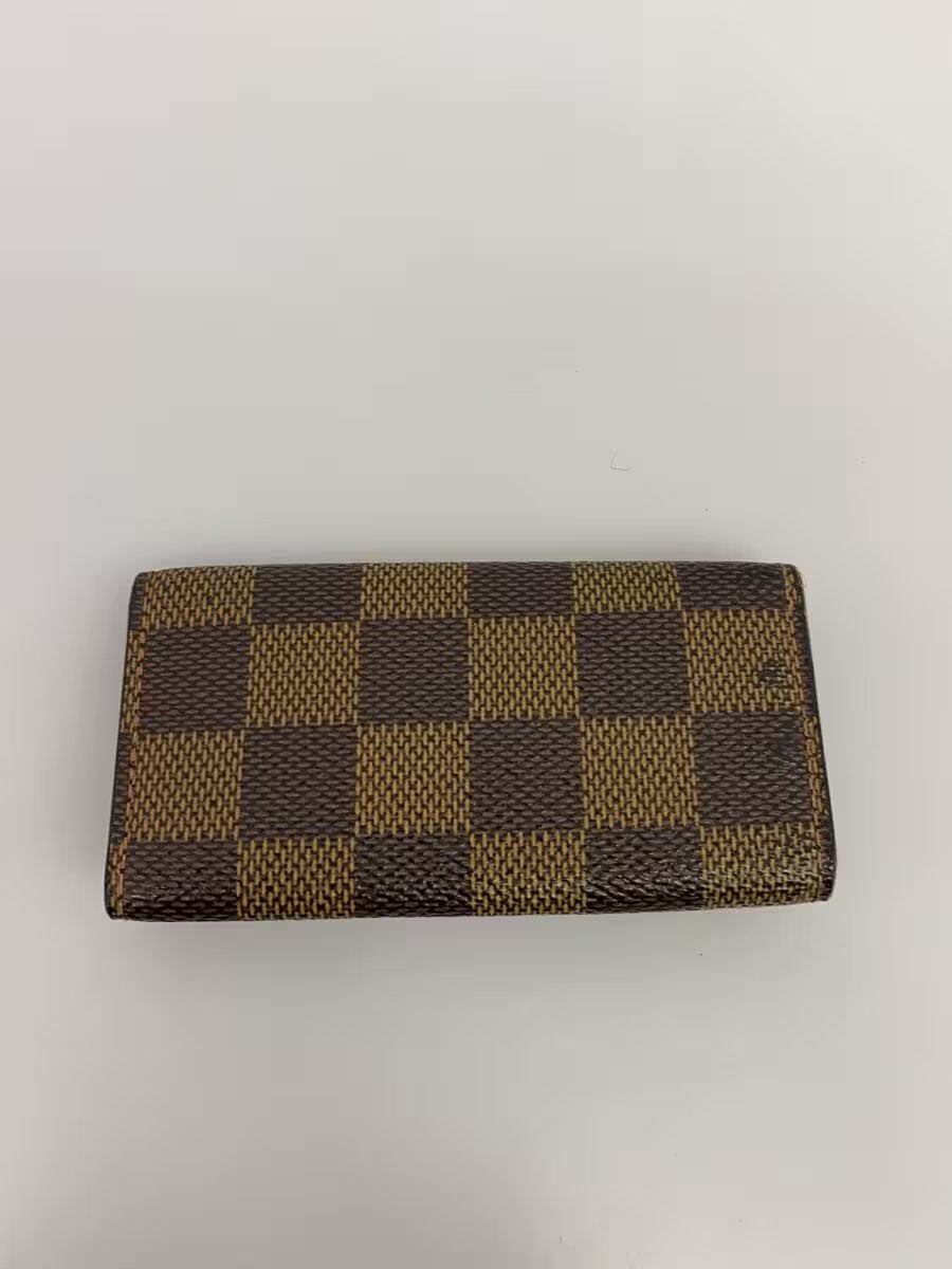Portachiavi Louis Vuitton in tela Damier 4 chiavi "PRE-LOVED"