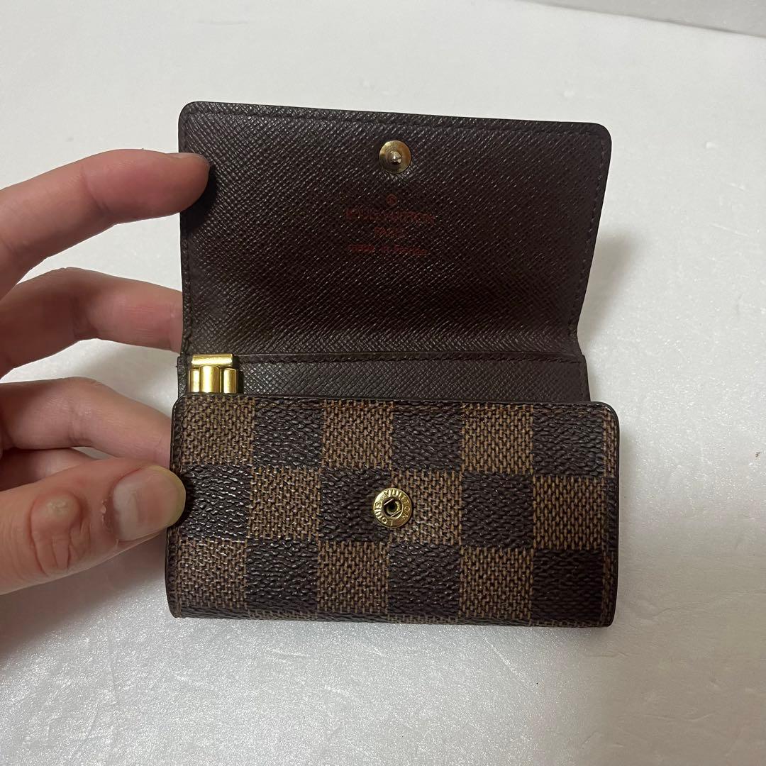 Portachiavi 6 chiavi Louis Vuitton Damier "PRE-LOVED"