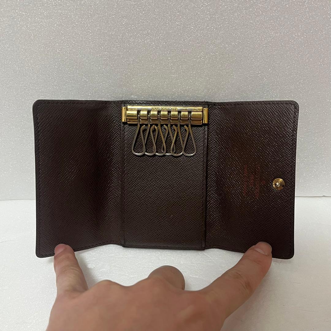 Portachiavi 6 chiavi Louis Vuitton Damier "PRE-LOVED"