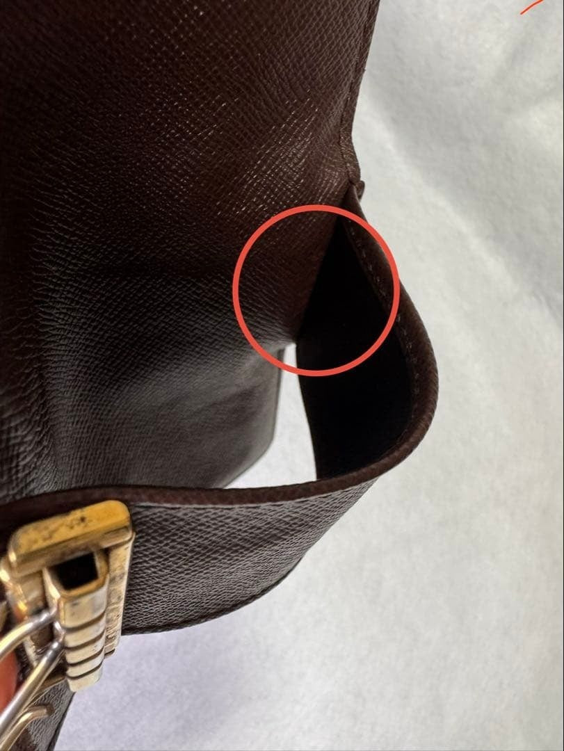 Portachiavi 4 chiavi Louis Vuitton Damier "PRE-LOVED"