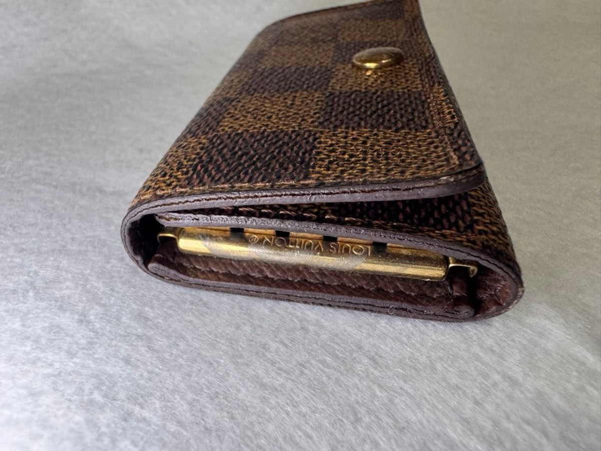 Portachiavi 4 chiavi Louis Vuitton Damier "PRE-LOVED"