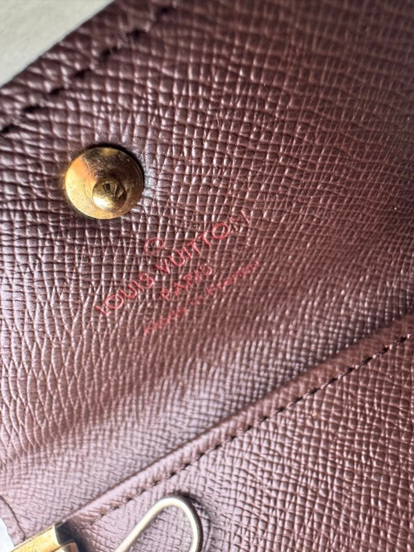 Portachiavi 4 chiavi Louis Vuitton Damier "PRE-LOVED"