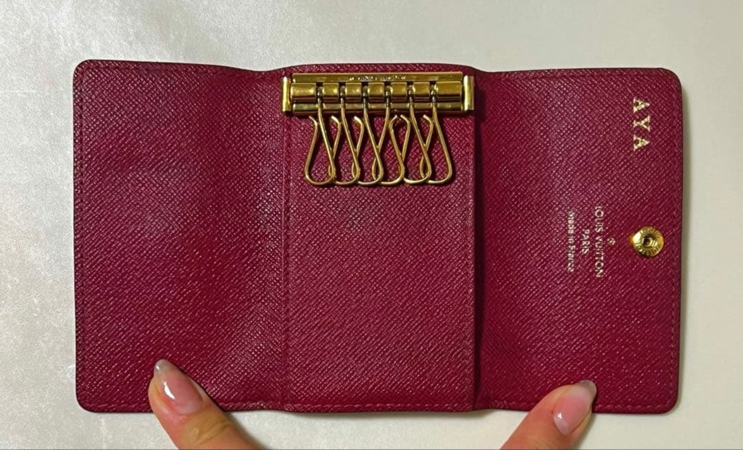 Portachiavi 6 chiavi Louis Vuitton Monogram "PRE-LOVED"